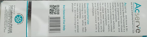 ACSERVE ANTI ACNE BRIGHTING FACE WASH